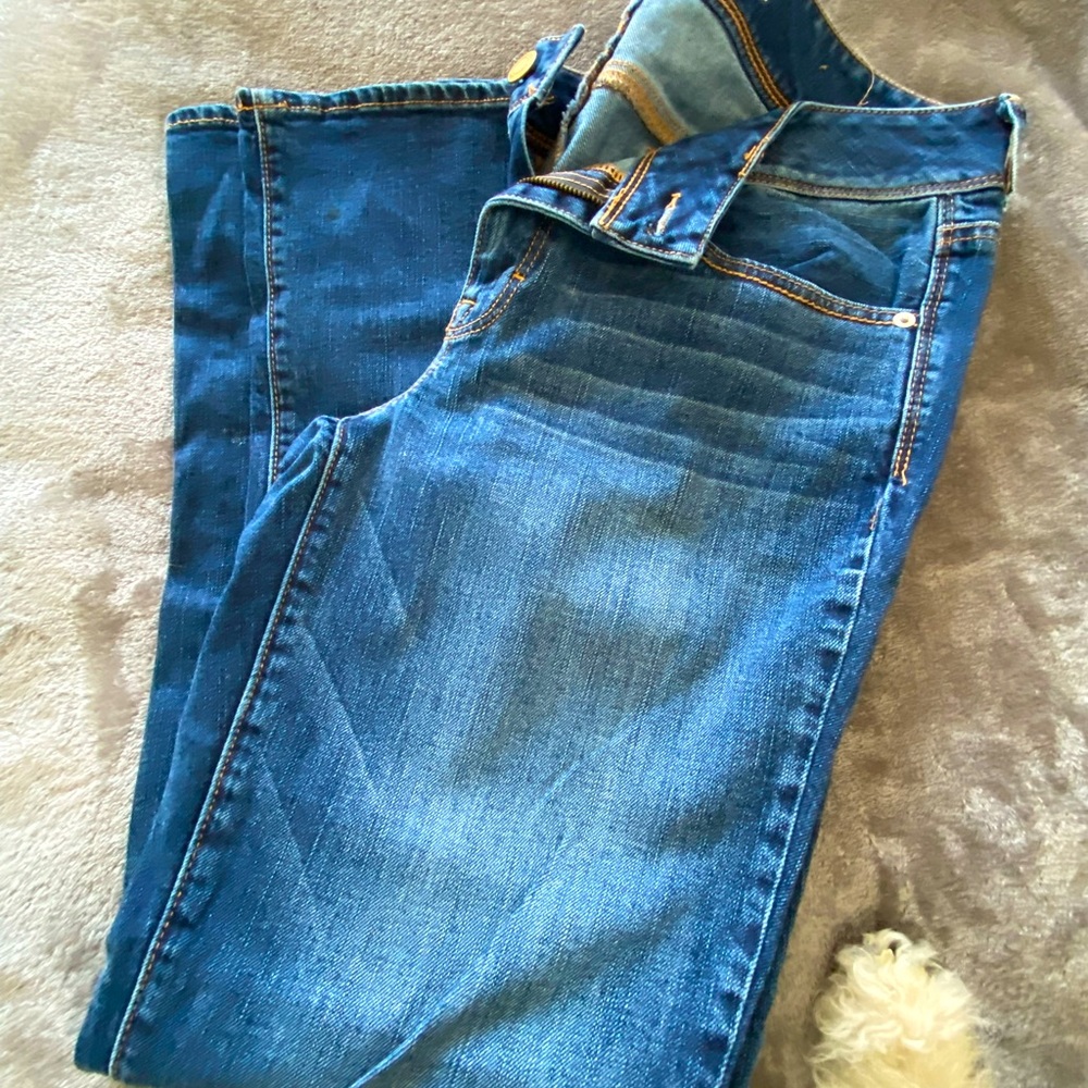 Womens American Eagle Jeans- size 14, Kick Boot style
